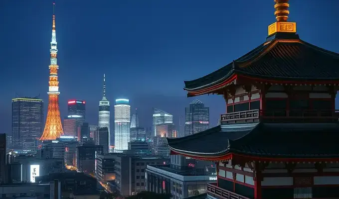 東京と伝統の共存